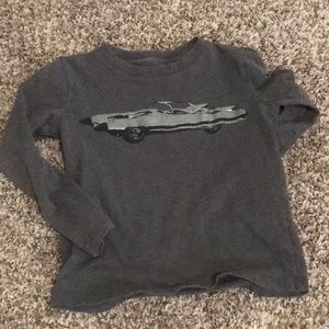 Crew Cuts Long Sleeve Gray Shirt Size 4-5